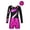 Leaves, variant on Haitryli Gymnastics Leotards for Girls Long Sleeve Dance Unitards Biketards with Metallic Shorts and Headwear Leaves 14