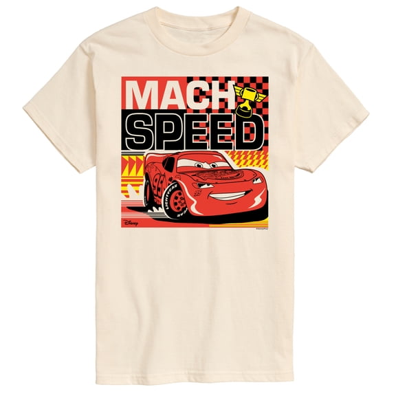 Cars - Mach Speed - Men's Short Sleeve Graphic T-Shirt