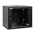 thumbnail image 3 of Boîtier de Serveur Mural Professionnel 9U pour Armoire de Serveur 19 Pouces Rack Réseau Profil Bas Noir, 3 of 4