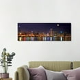 thumbnail image 5 of AatoeaX "Chicago Cubs Pride Lighting Across Downtown Skyline II, Chicago, Illinois, USA" Images Canvas Print Modern Wall Art Canvas Poster – Aesthetic Print Decor ,16"x16",Black Frame, 5 of 5