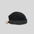 thumbnail image 3 of Hsqqdc 1pc Black Quick Dry Docker Cap Men Lightweight Brimless Sailor Hat for Summer Outdoor Sports, 3 of 7