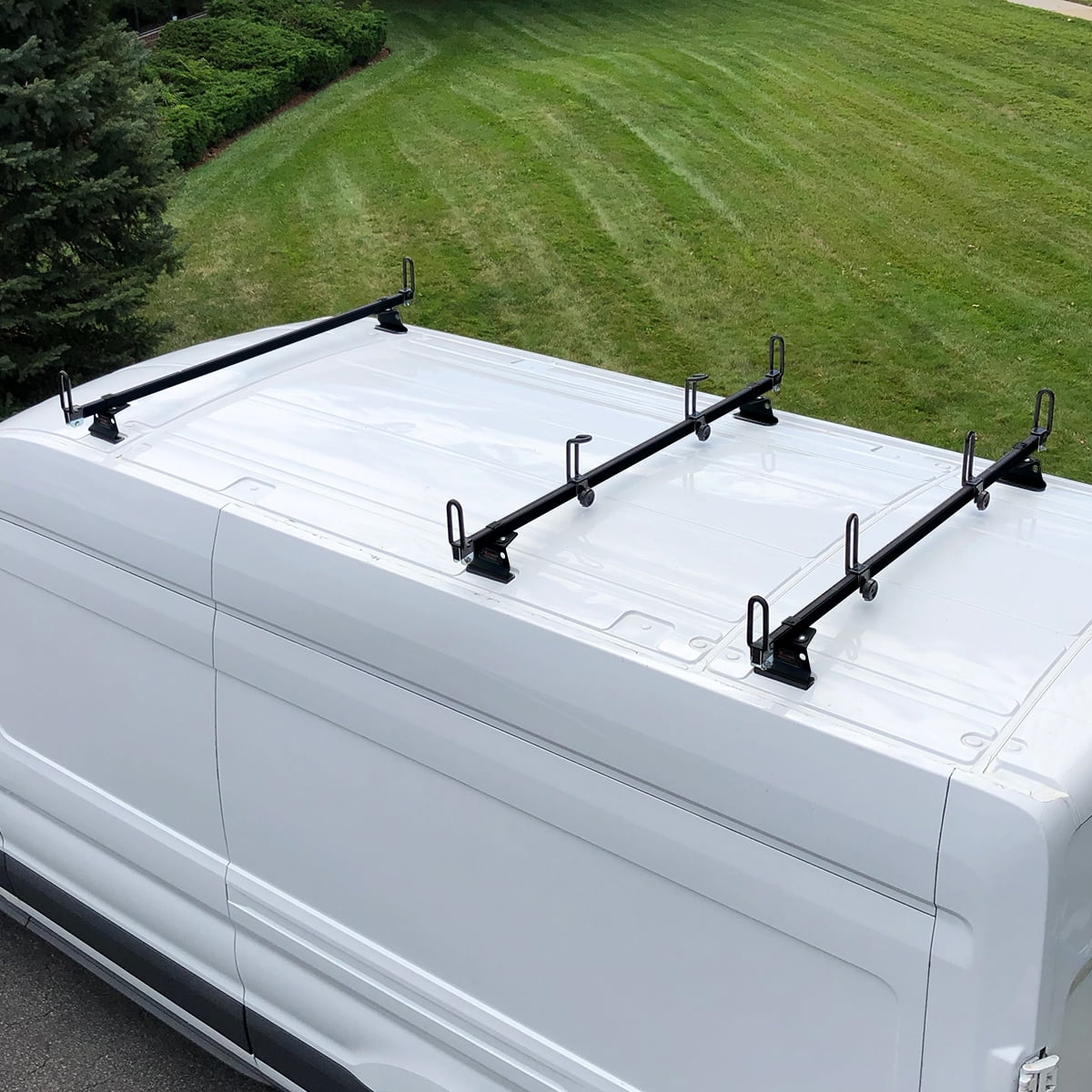 Ford Transit Cargo Van High Roof, Ford Transit Connect Interior Shelving And Roof Racks
