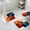 Blue, variant on Navy Blue Burnt Orange Bath Mat 3 Piece Bathroom Rug Set, Geometric Modern Boho Art Non Slip Bath Rug Contour Mat and Toilet Lid Cover, Absorbent Shower Mats Soft Bath Rugs and Mats Sets
