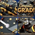 thumbnail image 4 of Pink Theme Graduation Banner Graduation Cap Design Class of 2026 Display Polka Dot Balloons Star Decorations Graduation Backdrop for Graduation Ceremony Class of 2026 Party Graduation Photo Shoot, 4 of 9