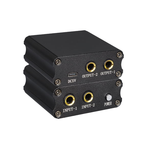 Wireless Microphone Feedback Suppressor Microphone Anti-Howling Frequency Shift Processor Portable Charging