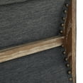 thumbnail image 4 of Noble House Petes Fabric Tufted 3 Seater Sofa, Charcoal, 4 of 8