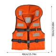 thumbnail image 4 of Adult Life Jacket Vest For Boating Water Sports With High Buoyancy And Whistle, 4 of 6
