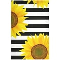 thumbnail image 2 of GZHJMY Sunflowers on A Striped Black and White Kitchen Towels Set of 4 Dishcloths Hand Towels Tea Towels Ultra Absorbent for Cleaning Washing Drying Dishes Tableware 28'' x 18'', 2 of 7