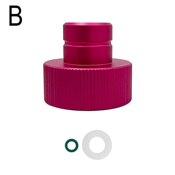 Adaptateur de Connexion Rapide en Alliage d'Aluminium CO2 pour Soda Bubbler Eau de Jet I2C0