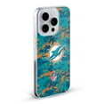 thumbnail image 2 of Head Case Designs NFL Miami Dolphins Graphics Digital Camouflage Soft Gel Case for Apple iPhone 14 Pro, 2 of 7