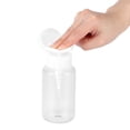 thumbnail image 3 of Botella de loción vacía tipo prensa transparente de 200ml, botella de almacenamiento de cosméticos de tóner portátil para viajes, 3 of 13