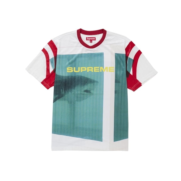 Supreme Men's Damien Hirst Soccer Jersey White, from StockX