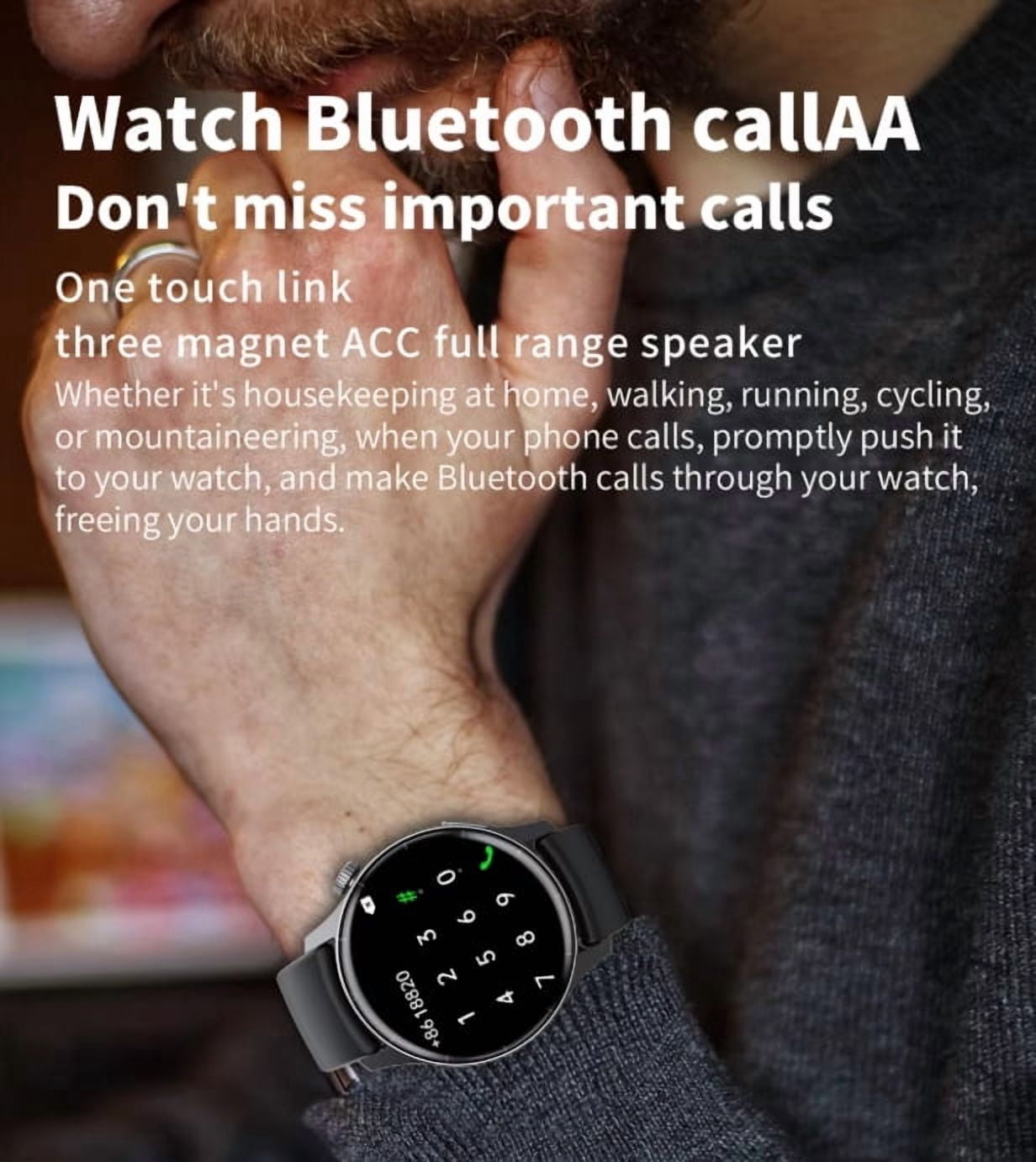 LAATIKUI f207r Smart Watch Sports and Leisure Call Multifunctional Watch