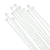 Uxcell 100PCS Cable Zip Ties 12 Inch, Self-Locking Nylon Wire Ties Heavy Duty with 40 LBS Tensile Strength White
