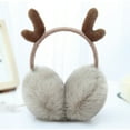 thumbnail image 3 of Cache-oreilles Mignons Mode Extérieur Hiver Chaud Doux Oreillette Réglable Bandeau pour Femmes Filles, 3 of 8