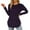 Purple, variant on LIaqionyy Women's Plaid Tops Long Sleeve Crew Neck Business Casual Pullover Loose Fashion Fall Outfits Clothes