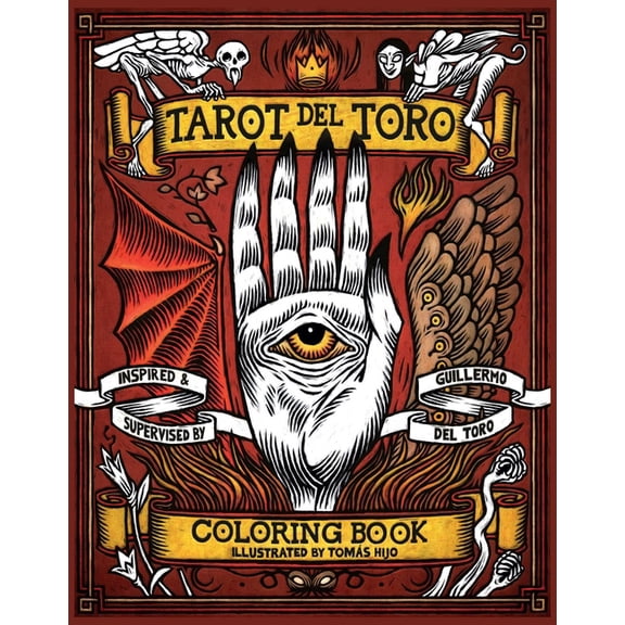 Tarot del Toro Coloring Book, (Paperback)