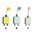 thumbnail image 4 of Cateissary Soporte para cabezal de ducha Soporte ajustable para cabezal de ducha de 20 mm Soporte para baño montado en la pared con gancho, verde Type3 NO3 Cateissary HA005364-02, 4 of 6