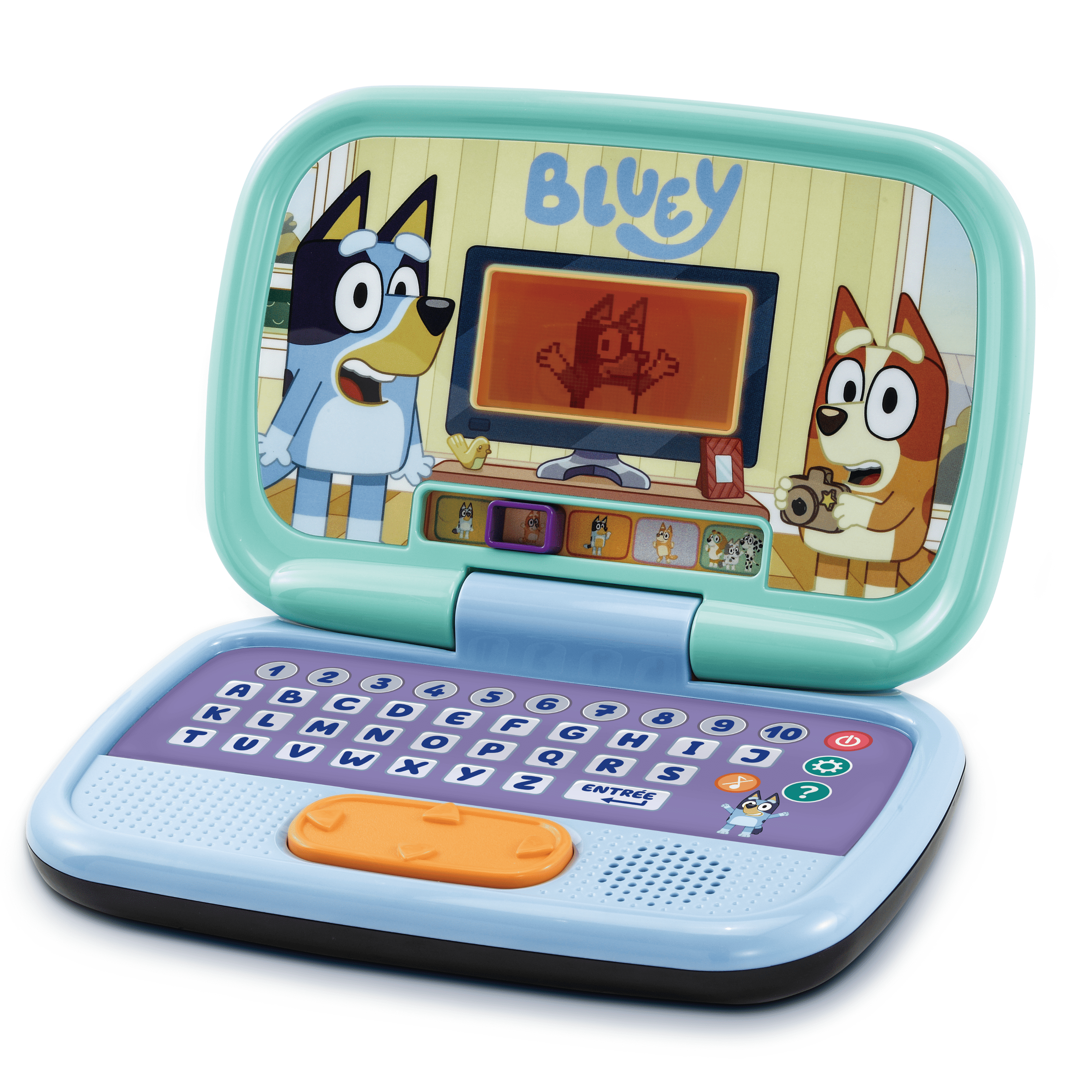 VTech® Bluey Game Time Laptop - French Version, 3-7 Years