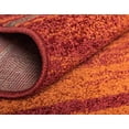 thumbnail image 1 of Unique Loom Autumn Collection Border Casual Rustic Warm Toned Terracotta Runner Rug (2' 6 x 10' 0), 1 of 2