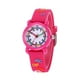 thumbnail image 3 of EeaseMX Reloj de pulsera con dibujos animados en 3D, de cuarzo, resistente al agua, ideal como regalo, con estampado de moda, unisex, para niñas y niños (color rosa)., 3 of 7