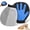Gray+Blue, variant on Pawaboo Pet Hair Removal Glove, Dual-Side Electrostatic Hair Removal & Silicone Fur Brush for Dogs and Cats, Reusable Five-Finger Pet Fur Grooming Glove for Couch Carpet Clothes Laundry, Blue & Gray