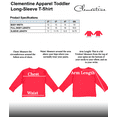 thumbnail image 7 of Toddler Girls Long Sleeve Basic T-Shirt, 3-Pack, 7 of 7
