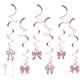 thumbnail image 2 of Decoraciones para el día de San Valentín, adornos para el día de San Valentín, regalos para el día de San Valentín Colgante con lazo y remolino el colgante, 2 of 8