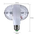 thumbnail image 3 of RGB Rotating LED Bulb under $5! Yrmaups RGB Rotating LED Bulb, E27 Strobe Light Bulb for Parties, Color Changing Disco Light for Home, Crystal Effect Party Bulb, Multi-Function Decorative Light Bulb, 3 of 8