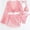 Pink, variant on Swim Suits for Women - Four-Piece Suit Women Bandage Solid Sexy Bikini Push-Up Padded Swimwear Swimsuit Beachwear Set - Coffee M