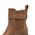thumbnail image 6 of DREAM PAIRS Women's Chunky Heel Ankle Boots, Slip-On Chelsea Boots with Buckle Strap and Lug Sole, 6 of 8