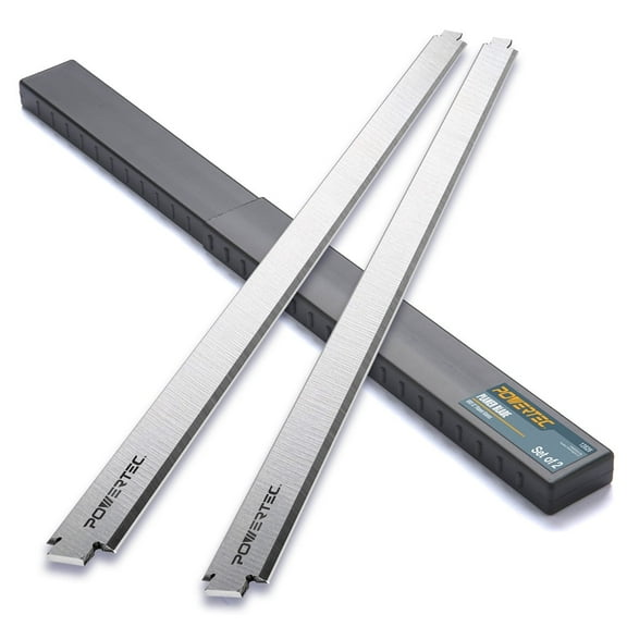POWERTEC 13 Inch Planer Blades for Ryobi AP1301 Planer, Replacement for AC8630 Planer Knives, Set of 2 (12826)