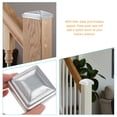 thumbnail image 2 of 10pcs Post Toppers Fence Post Cap Outdoor Lawn Fence Post Protective Covers, 2 of 8