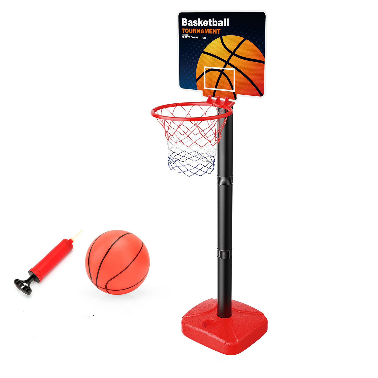 ASKMZ Swimming Pool Basketball Toy Set Basketball Hoop Kit