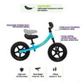 thumbnail image 3 of TheCroco 12 inch Balance Bike Lightweight, Adjustable Seat, No-Pedal training bike, Ages 2 to 5 Years, includes Bell, Blue, 3 of 6