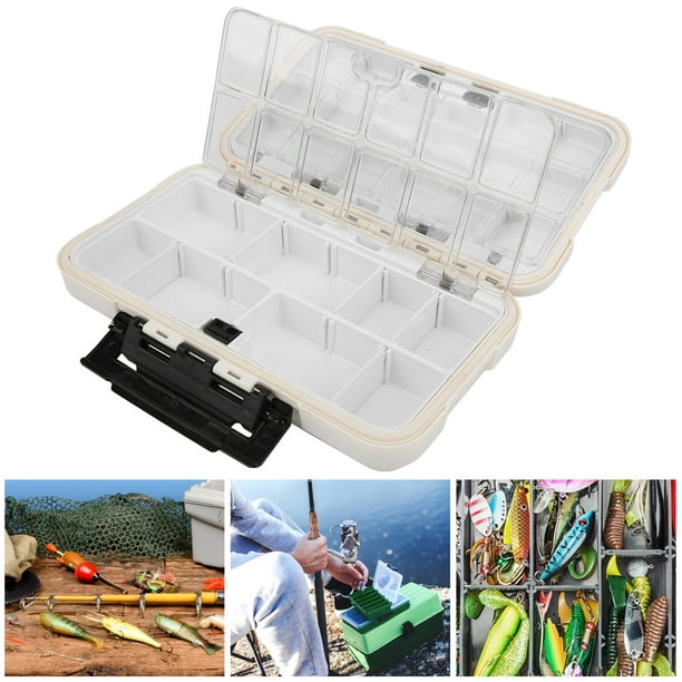 Fishing Tackle Box, Fishing Tool Box Tackle Box Organizer Portable Tackle  Box Organizer For River Ponk Saltwater Freshwater 