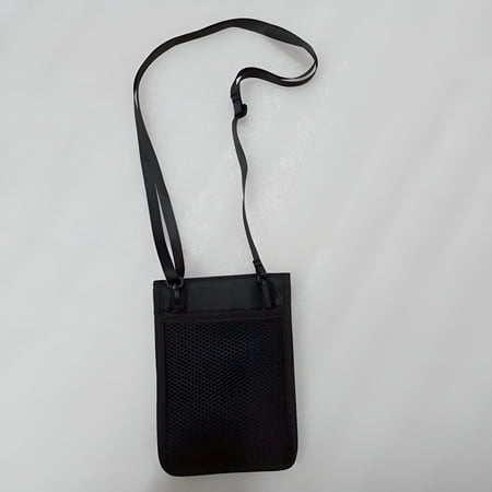 GASTROPOD 2026 New Waterproof Hanging Passport Holder, Multifunctional Portable Certificate Ticket Money Pouch for Travel (Black) for Outdoor Activities, Hiking, Sightseeing, Beach Trips, City Tours.