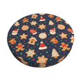 Bar Stool Covers, Holiday Gingerbreads NonSlip Bar Stool Seat Covers