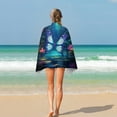 thumbnail image 4 of Wildflowers Butterfly Beach Towel Microfiber Beach Towels Sand Free Quick Dry Lightweight Travel Towels, 4 of 7