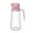 Pink, variant on Hiroekza Glass Oil Pot with Automatic Opening and Closing for Household Use - Large Capacity Kitchen Seasoning Bottle White