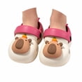 thumbnail image 3 of MDUKONU Toddler Boys Girls Garden Clogs Cartoon Slides Shoes On Slipper Water Sandals for Little Kids Hot Pink, 3 of 9