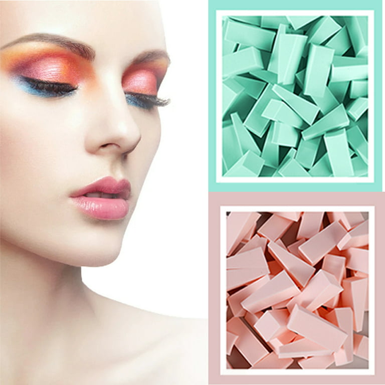24Pcs Makeup Sponge Applicator Wedges Triangle Cosmetic Sponges For Face  Foundation Concealer Cream Powder Blend Smearing Puff - AliExpress