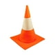 thumbnail image 4 of Sombrero de cono de tráfico, de terciopelo para juegos de rol, espectáculos, cosplay, fiestas y actuaciones., 4 of 9