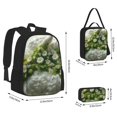 thumbnail image 2 of Fotbe Nature Hand Daisies Art Set Escolar 3 en 1 para Niños - Mochila Duradera con Lonchera Aislante y Estuche para Lápices - Mochila Escolar para Niños y Niñas, 2 of 7
