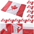 thumbnail image 1 of Yescom 4x6 Ft Canada Flag Polyester Vivid Color Fade Resistance Outdoor Club 10 Pack, 1 of 8