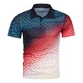 thumbnail image 5 of Cameland Tenue d'Été pour Hommes Chemise de Mode Décontractée à Manches Courtes Col Rabattu, 5 of 5