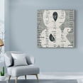 thumbnail image 3 of Trademark Fine Art 'Punctuated Text II' Canvas Art by Michael Mullan, 3 of 3