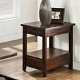 thumbnail image 4 of Steve Silver Crestline Wood Chairside End Table in Mocha Cherry Finish, 4 of 5