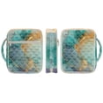 thumbnail image 6 of FOR U DESIGNS Green Gold Marble Print Bible Cover Case for Women Men,Lightweight Study Bible Carrying Cases Church Bag Bible Protective Christian Bible Accessories, 6 of 7