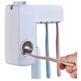 thumbnail image 3 of Dispensador manual de pasta dental con porta cepillos de 5 espacios, 3 of 3
